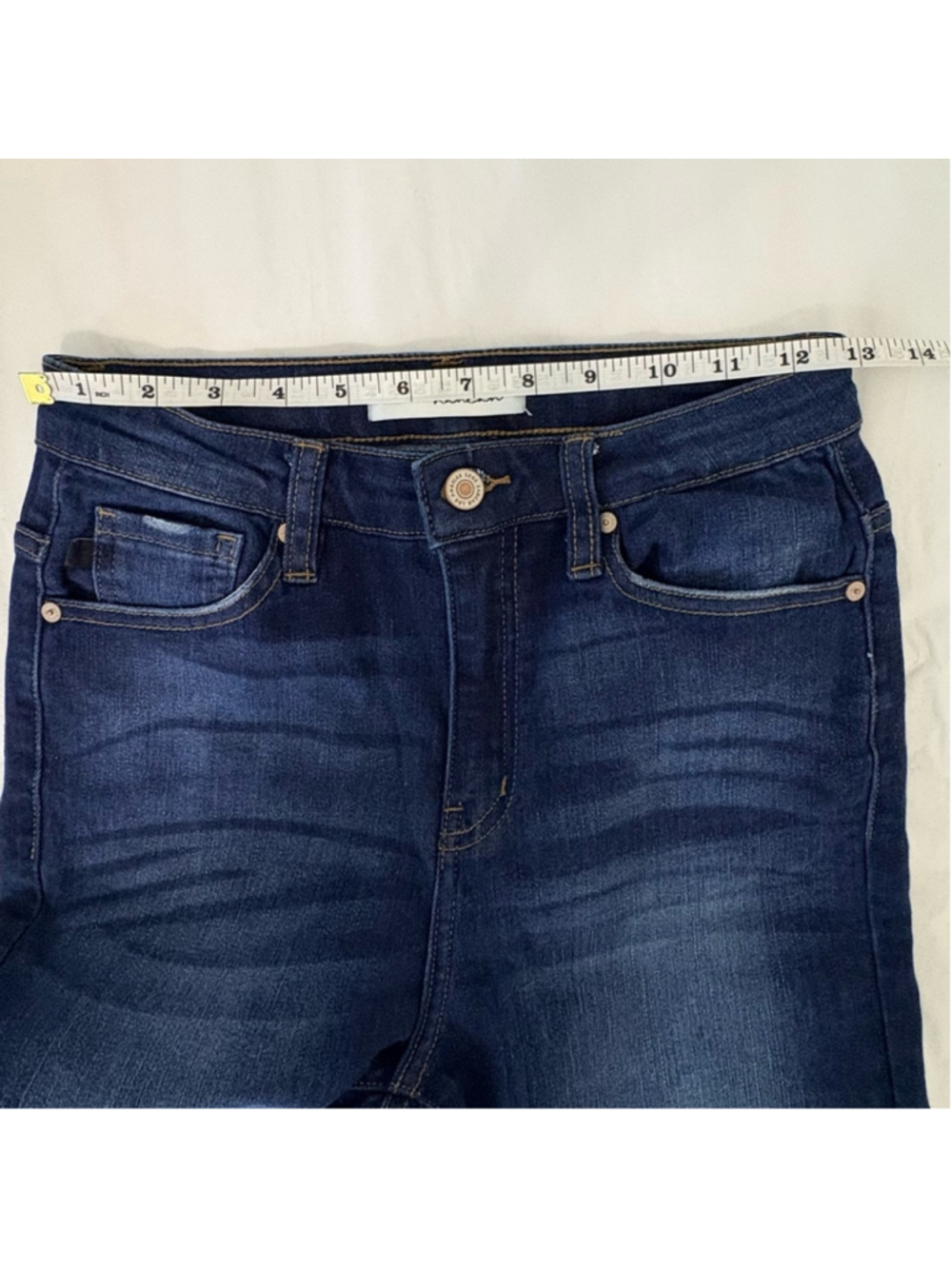 #339 KanCan Lexington High Rise Skinny Jeans Sz 5/26 Dark Wash EUC - Picture 8 of 12